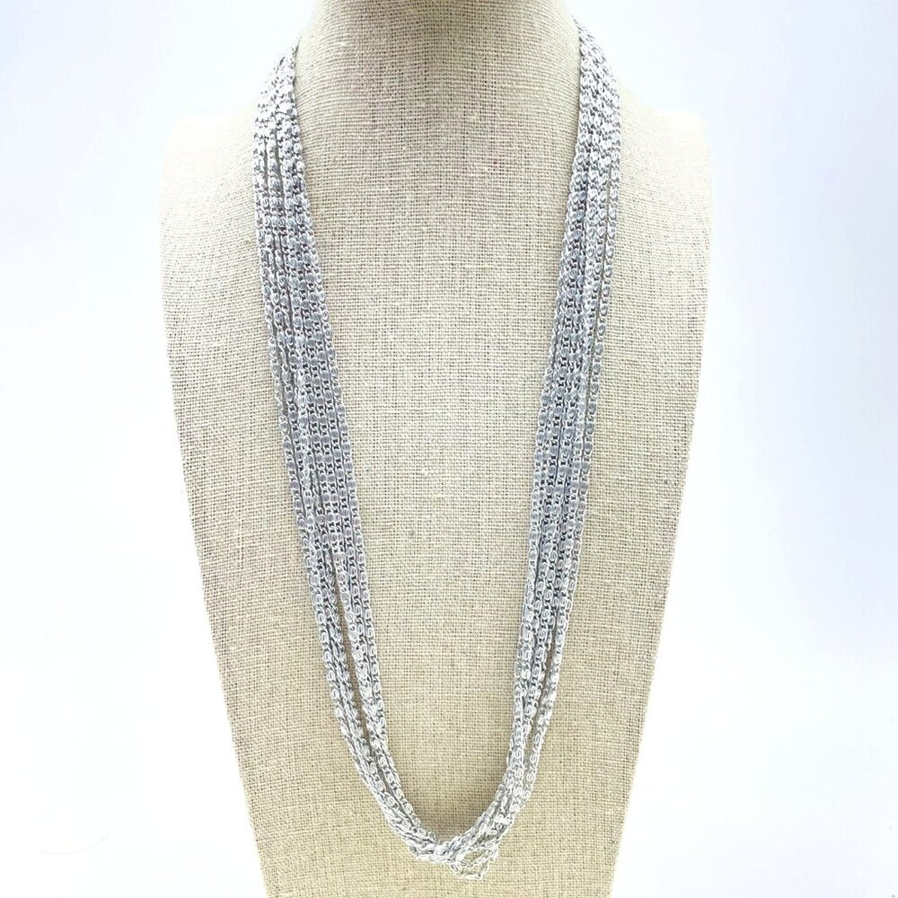 Elegant Silver Women's Necklace